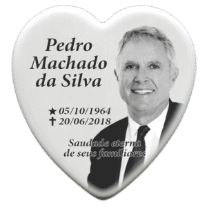 Coração de porcelana