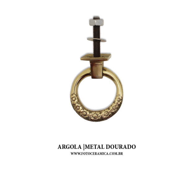 Argola de Metal - - Imagem 4