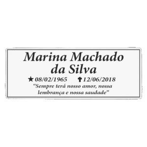 Placa de Porcelana PB