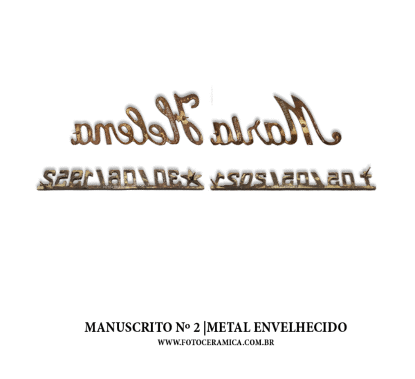 Manuscrito Nº2 Envelhecido - Imagem 2